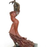 Flamenco II - bronze 9x12x21