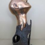 L’aubier - bronze 10x12x20